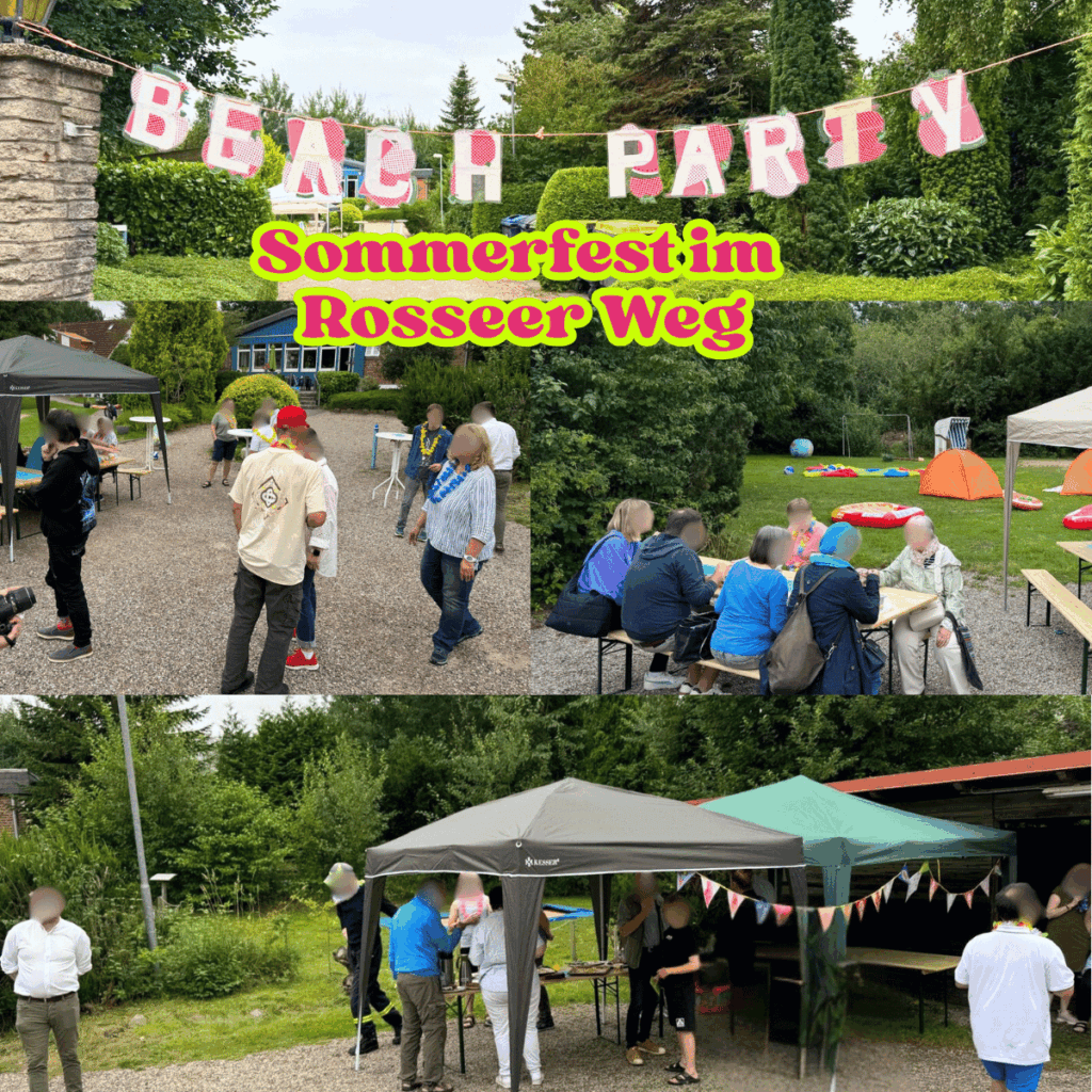 Bilder des Sommerfestes im Rosseer Weg